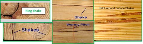 what causes wood to split vertically during a compression test|check vs split in lumber.